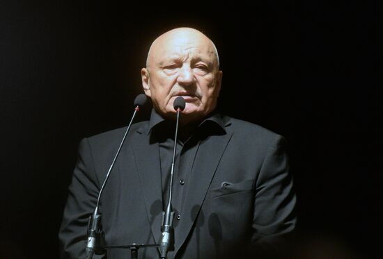Farewell ceremony for theater director Dmitry Brusnikin