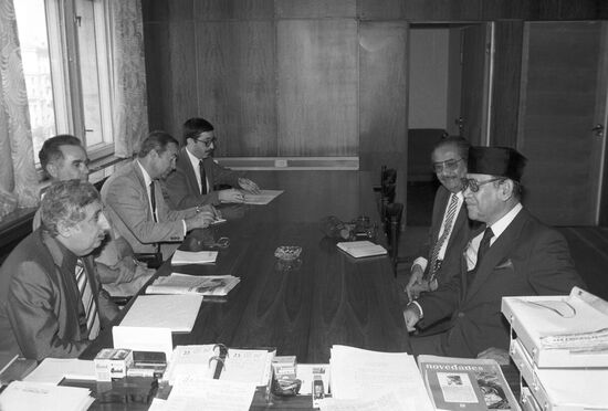 Delegation of Indonesia on visit to USSR