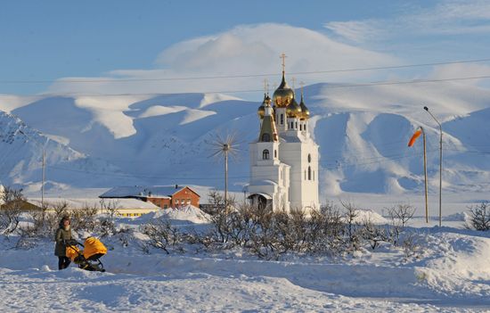 Egvekinot village, Chukotka