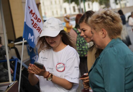 Election campaign of Moscow mayoral candidate Sergei Sobyanin kicks off