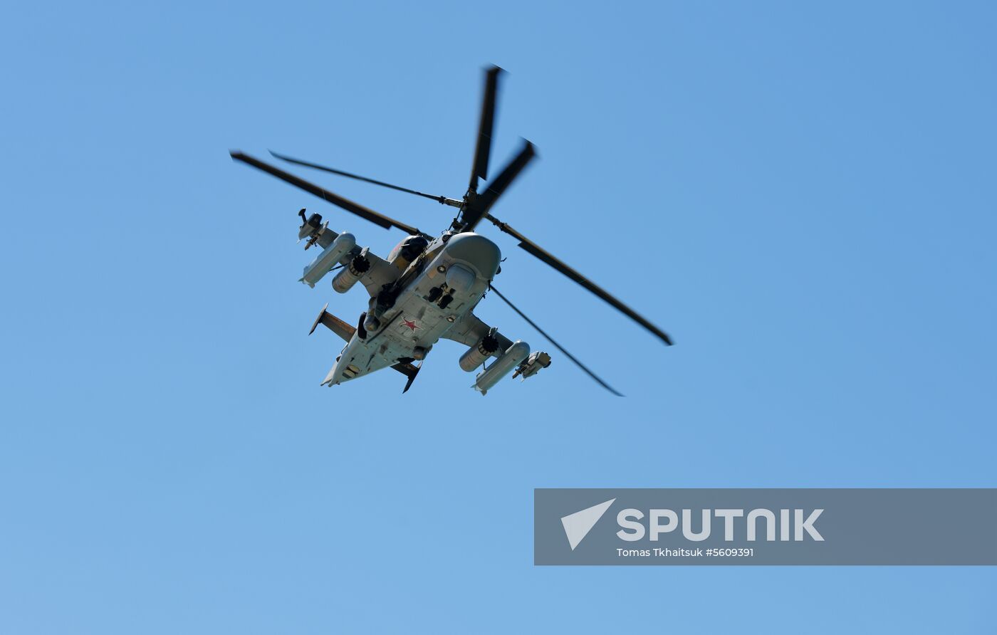 Combat exercises held at Russian military base in Abkhazia
