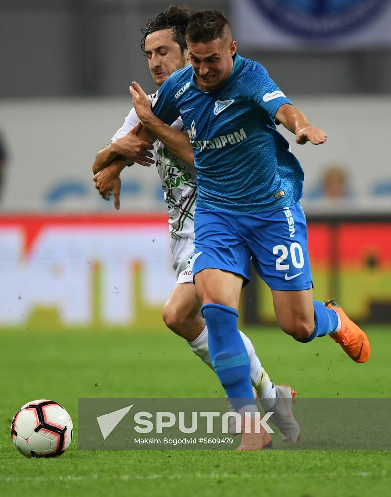 Footaball. Russian Premier League. Rubin vs. Zenit
