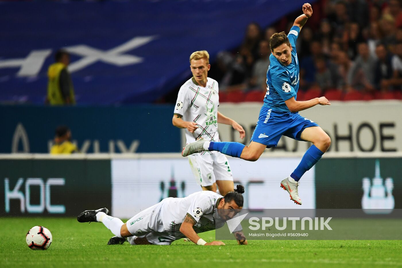 Footaball. Russian Premier League. Rubin vs. Zenit
