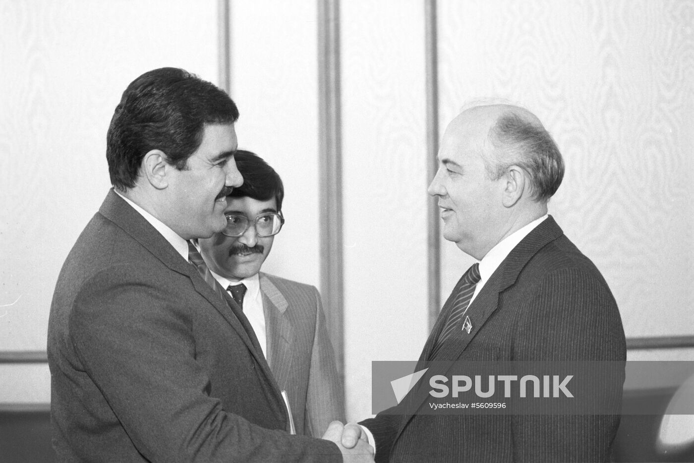 Mohammad Najibullah's visit to USSR