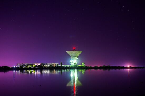 Starry sky in Crimea