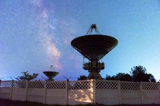 Starry sky in Crimea