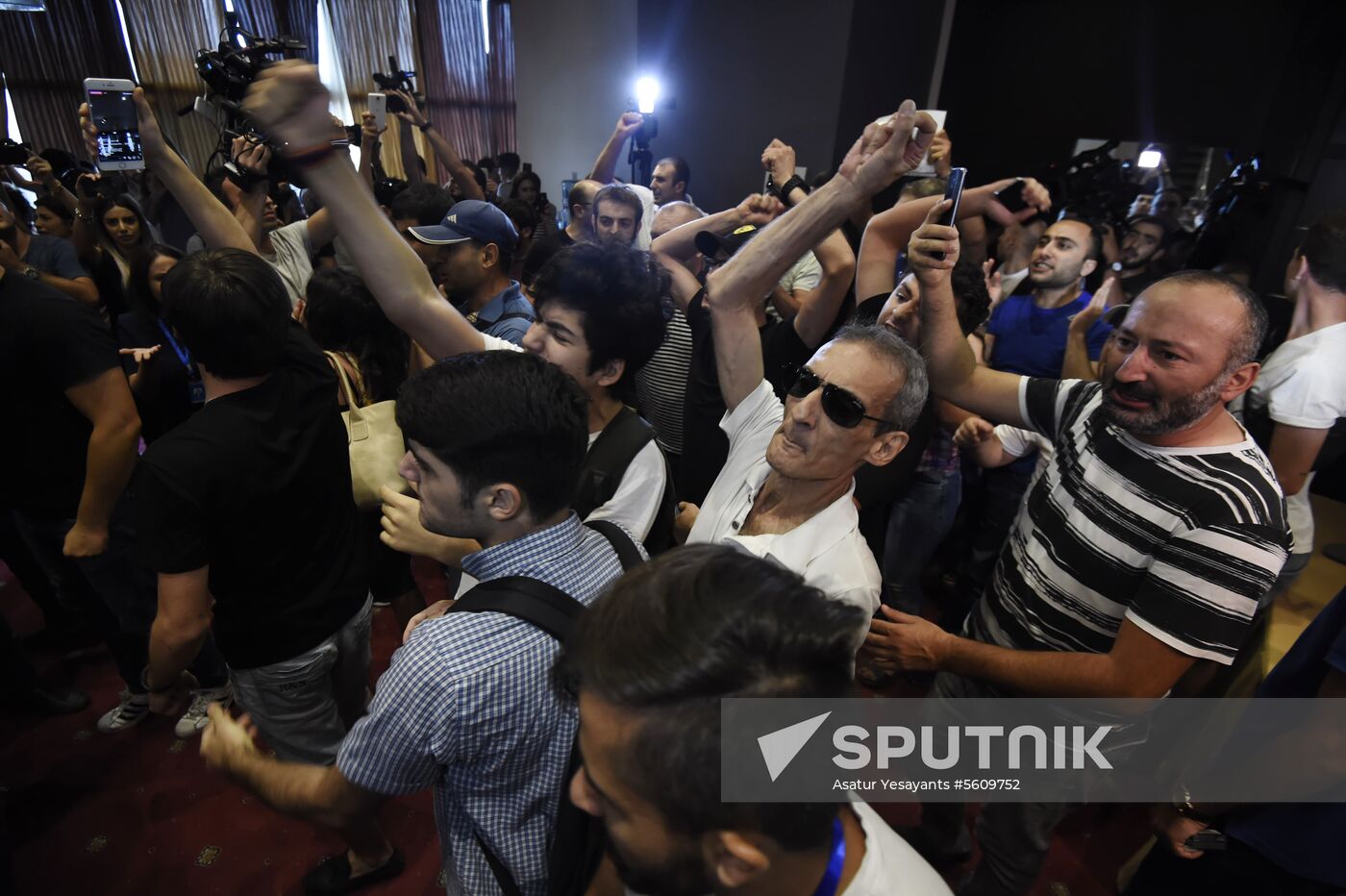 Protests against release of former Armenian President Robert Kocharyan