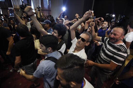 Protests against release of former Armenian President Robert Kocharyan
