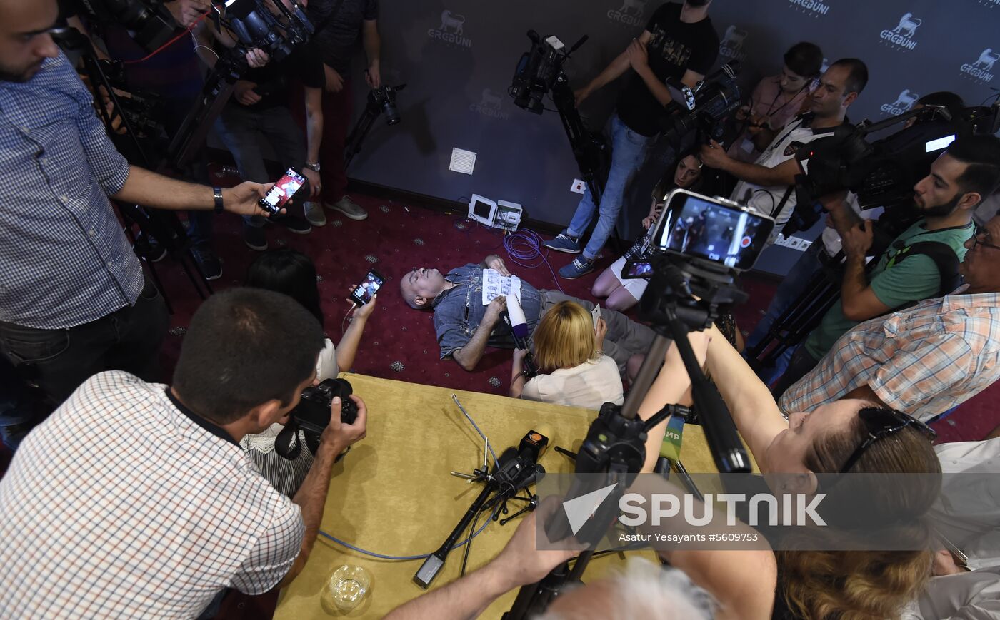 Protests against release of former Armenian President Robert Kocharyan