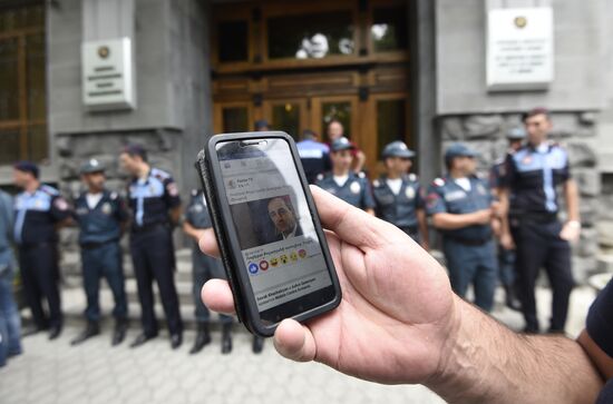 Protests against release of former Armenian President Robert Kocharyan