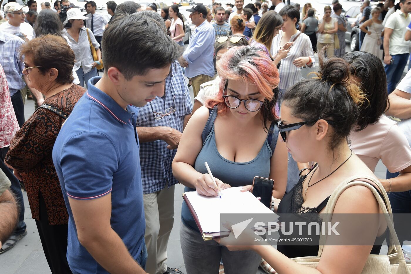 Protests against release of former Armenian President Robert Kocharyan