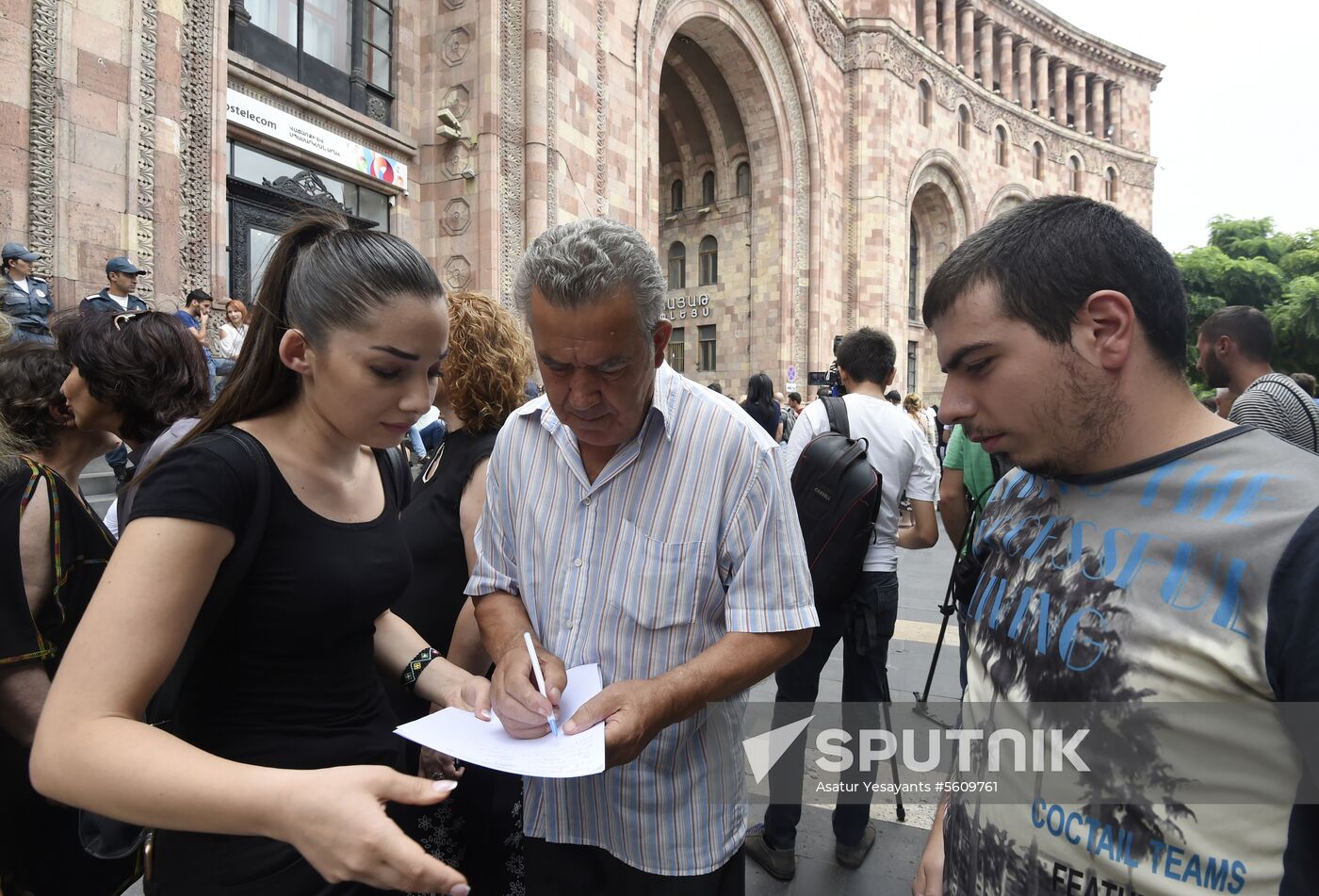 Protests against release of former Armenian President Robert Kocharyan