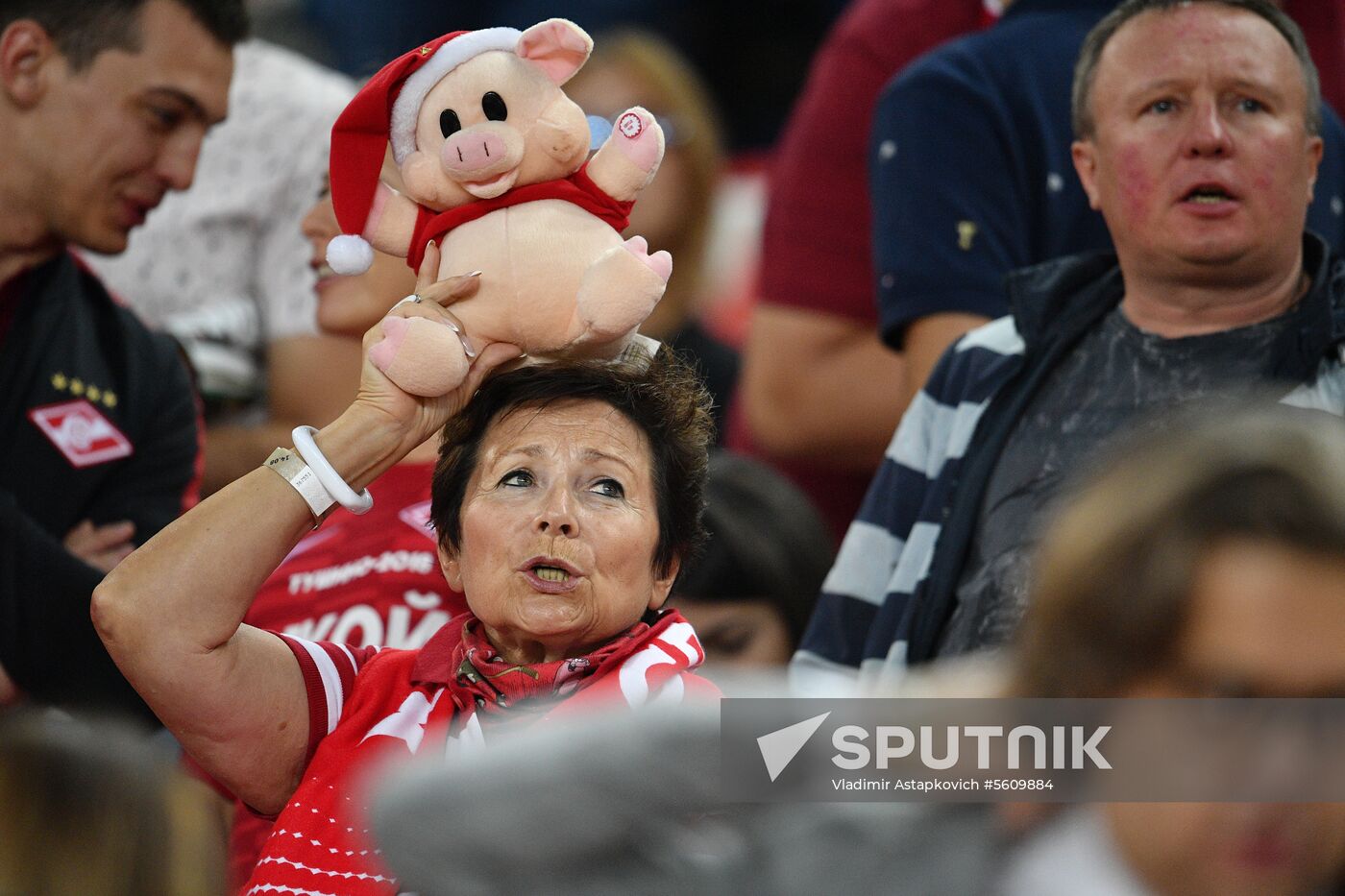 Football. UEFA Champions League. Spartak vs. PAOK