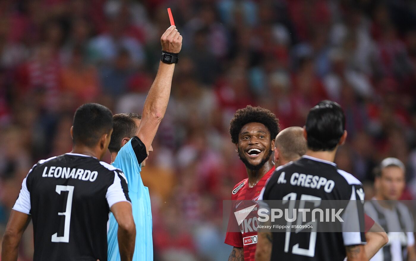 Football. UEFA Champions League. Spartak vs. PAOK