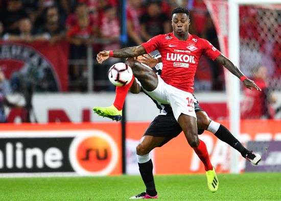 Football. UEFA Champions League. Spartak vs. PAOK