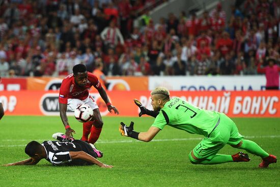 Football. UEFA Champions League. Spartak vs. PAOK