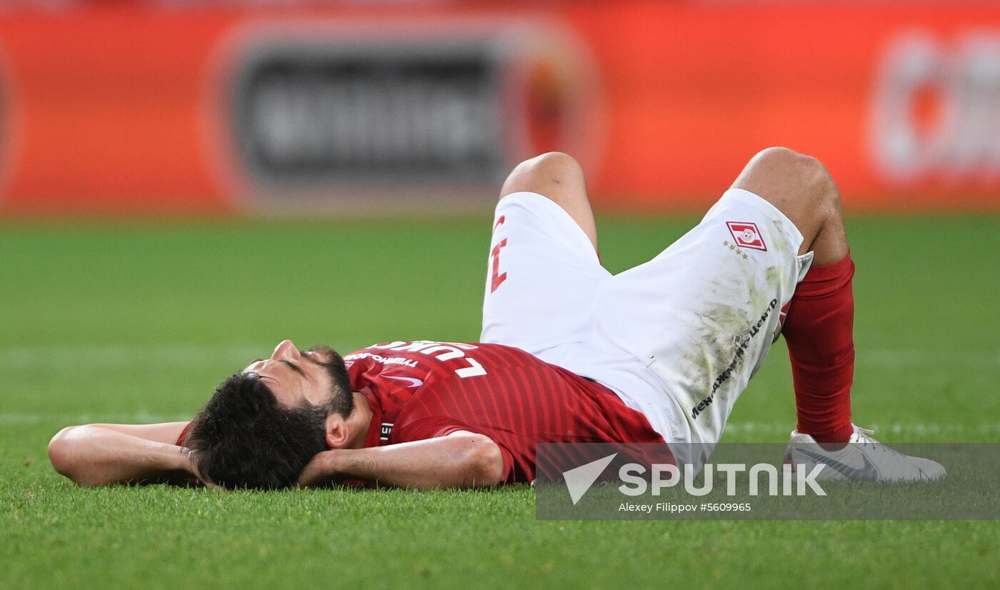 Football. UEFA Champions League. Spartak vs. PAOK