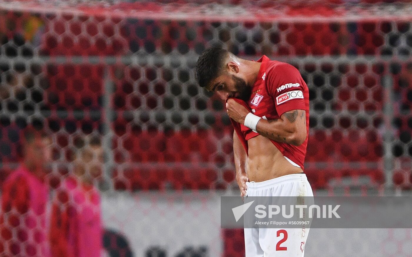 Football. UEFA Champions League. Spartak vs. PAOK