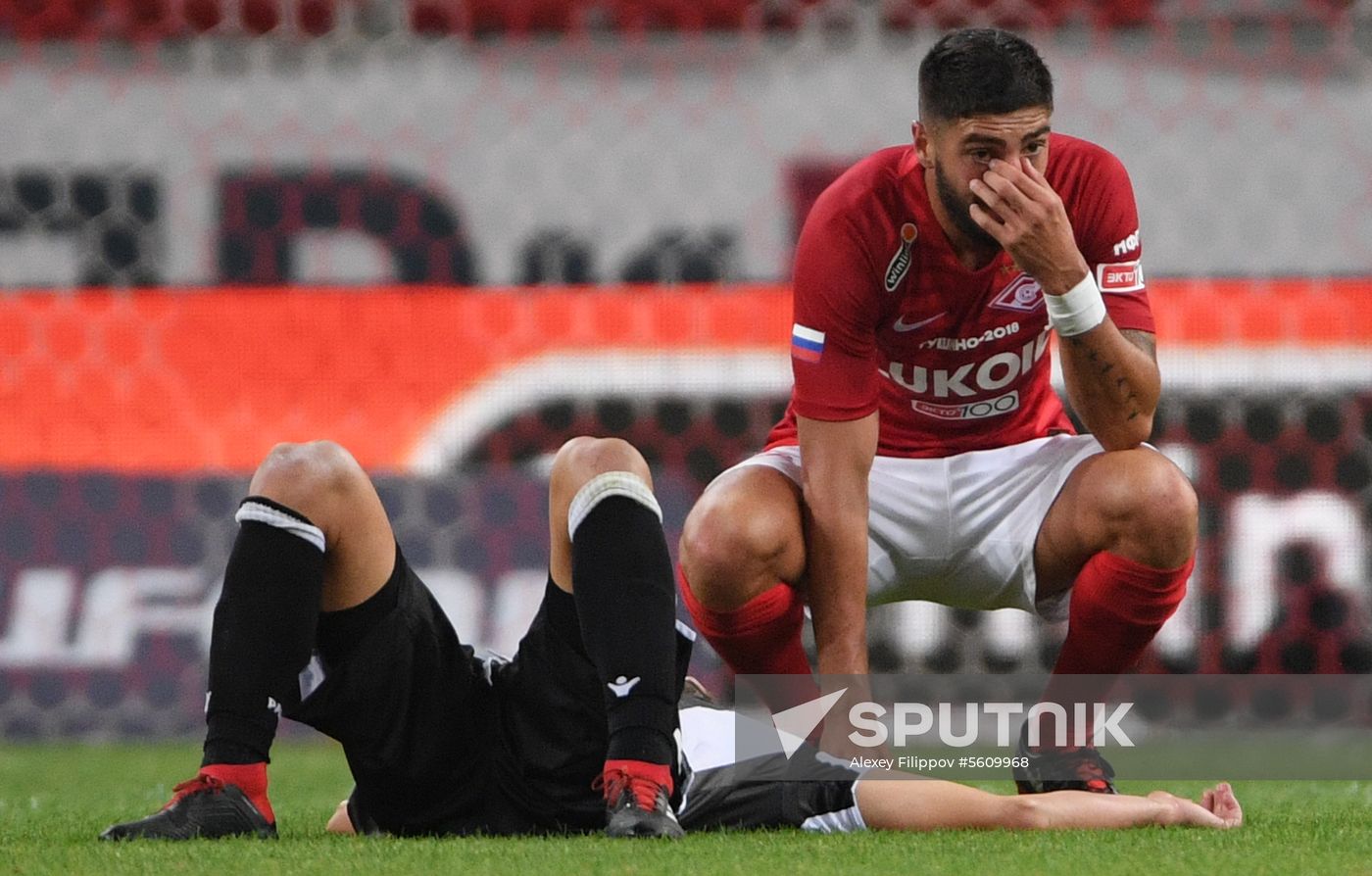 Football. UEFA Champions League. Spartak vs. PAOK