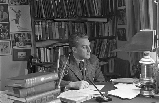 Film director Grigory Aleksandrov