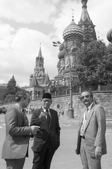 Burhanuddin Muhammad Diah's visit to USSR