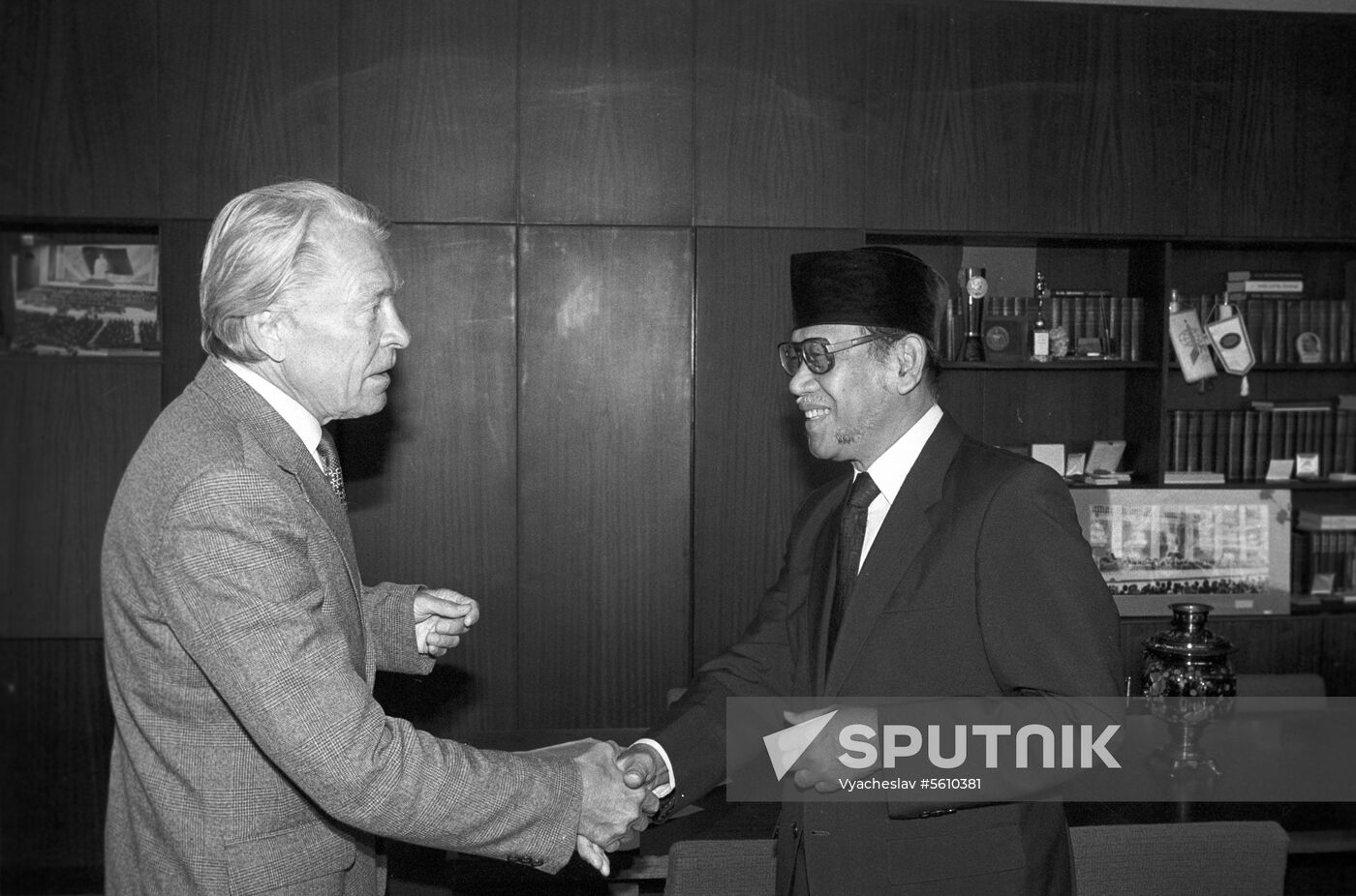 Burhanuddin Muhammad Diah's visit to USSR