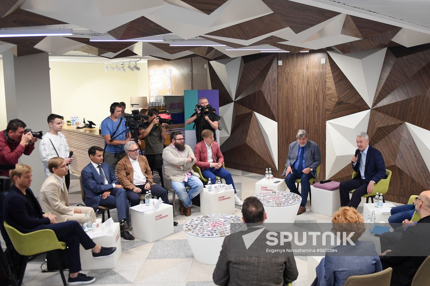 Roundtable with Moscow mayoral candidate Sergei Sobyanin
