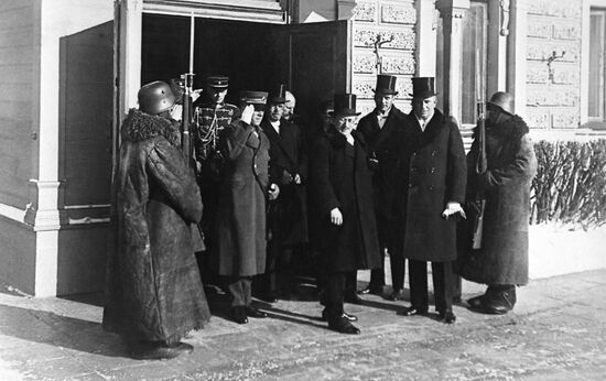Vladimir Antonov-Ovseyenko and Pavel Galanin