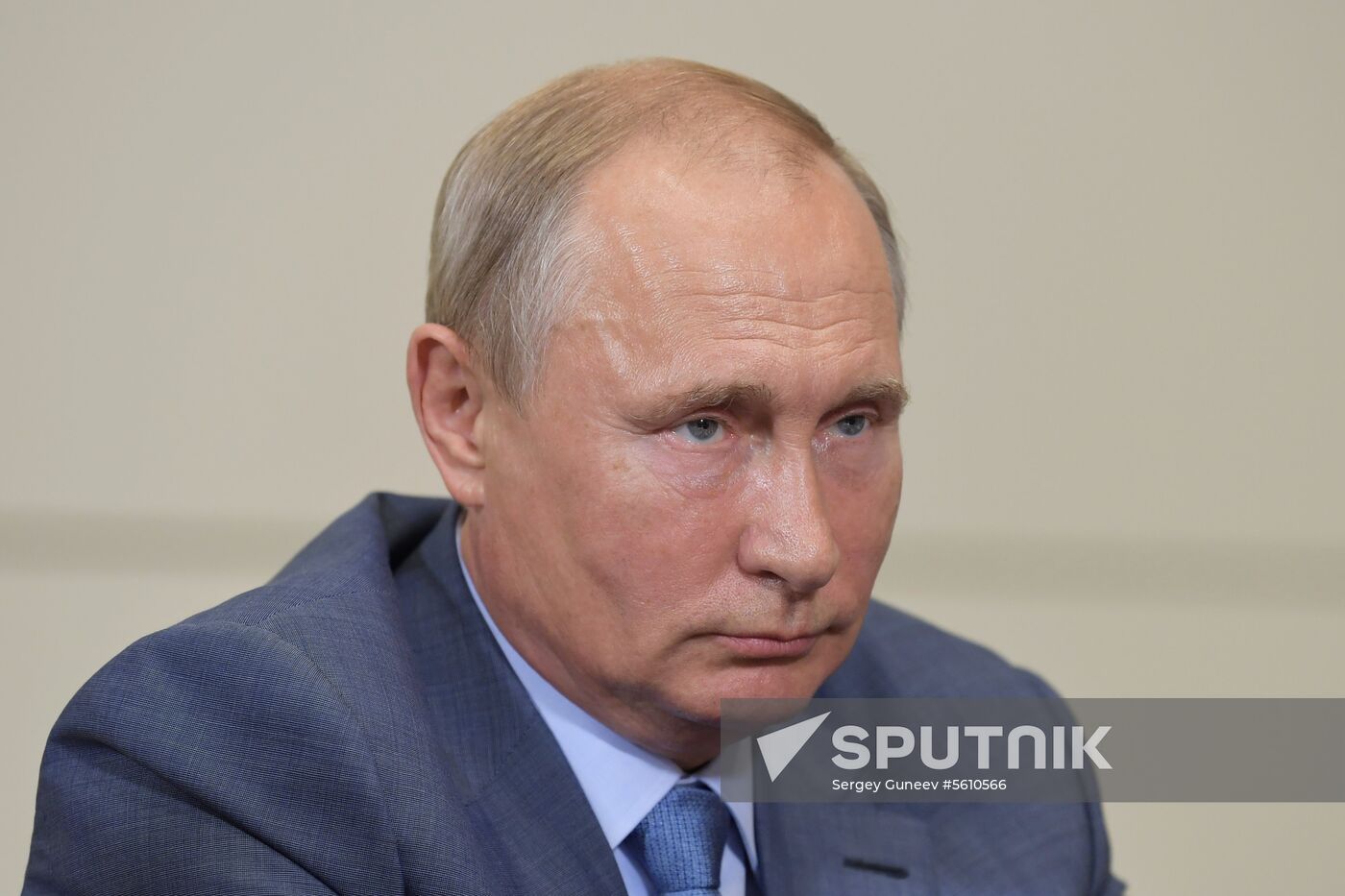 Russian President Vladimir Putin meets with Member of Politburo of Communist Party of China Yang Jiechi