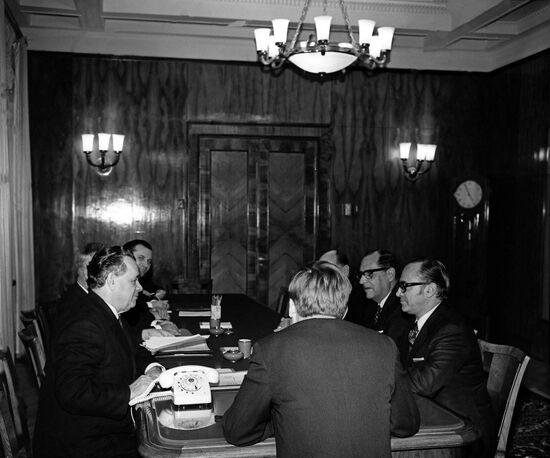 Minister of Foreign Affairs of Costa Rica Gonzalo Facio Segreda's visit to USSR