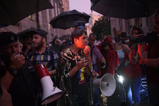 Mothers' March in support of defendants in New Greatness case
