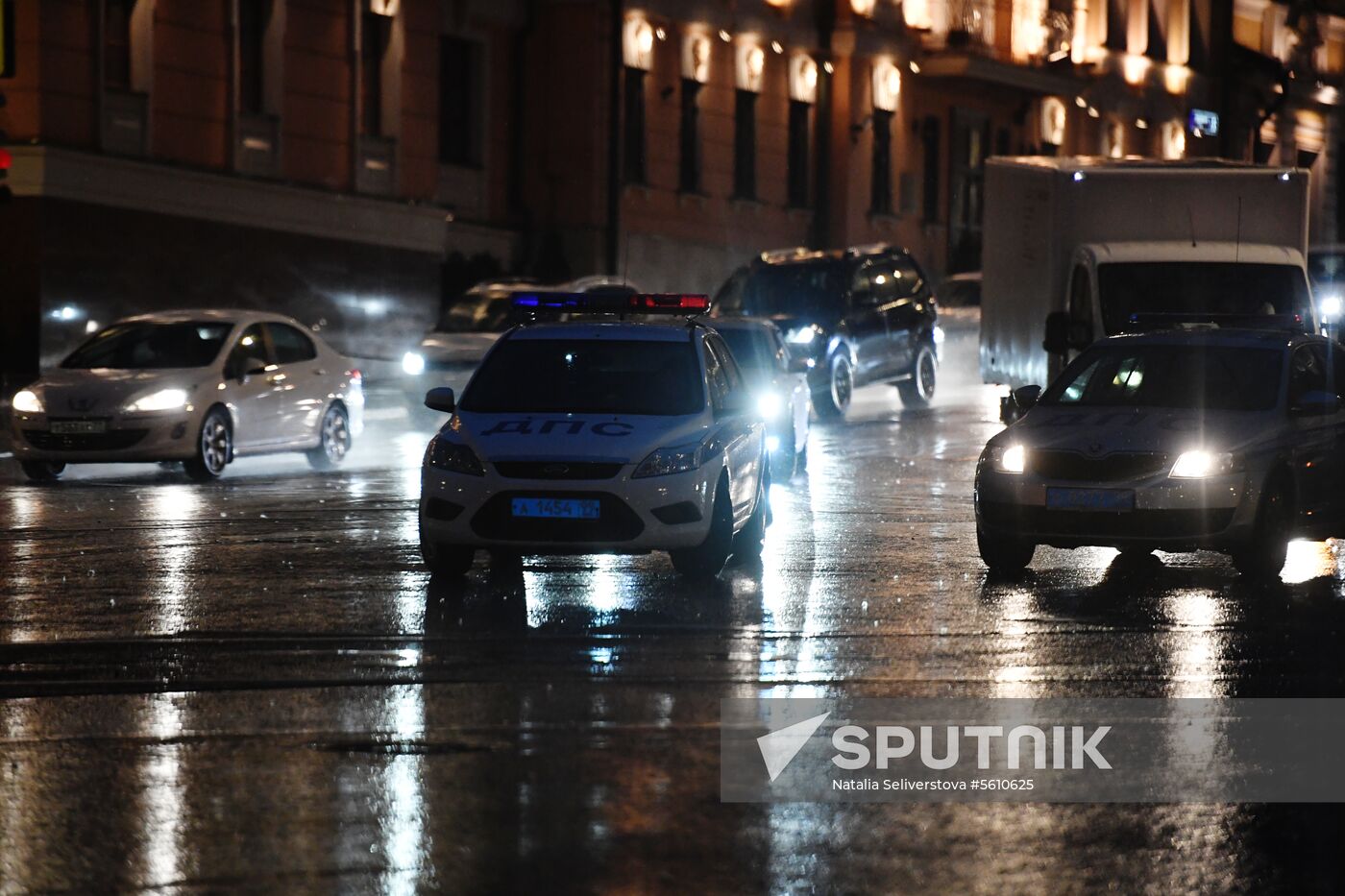 Rain in Moscow