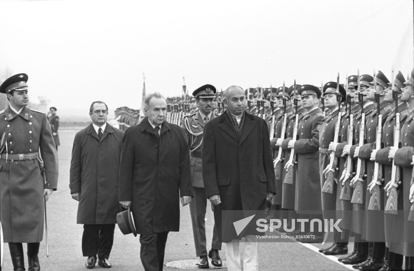 Prime Minister of Pakistan Zulfikar Ali Bhutto visits USSR