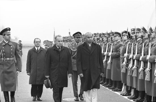 Prime Minister of Pakistan Zulfikar Ali Bhutto visits USSR