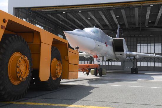 Tu-22M3M modernized bomber ready for tests in Kazan
