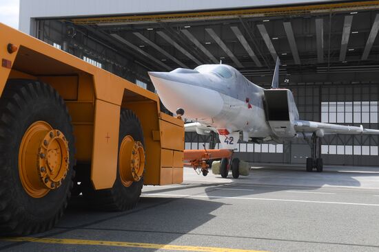 Tu-22M3M modernized bomber ready for tests in Kazan