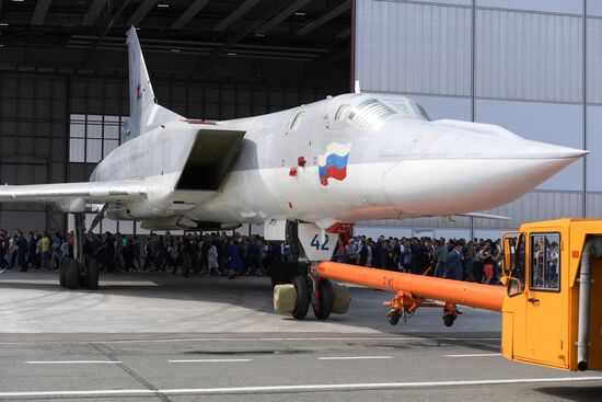 Tu-22M3M modernized bomber ready for tests in Kazan