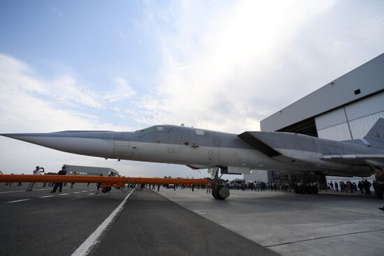 Tu-22M3M modernized bomber ready for tests in Kazan