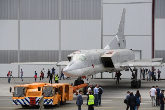 Tu-22M3M modernized bomber ready for tests in Kazan
