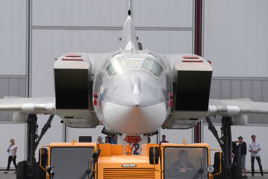 Tu-22M3M modernized bomber ready for tests in Kazan
