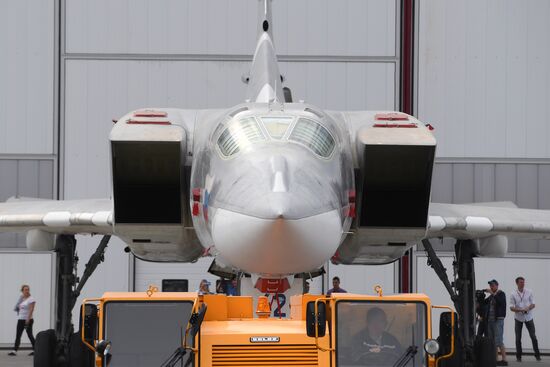 Tu-22M3M modernized bomber ready for tests in Kazan