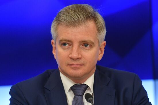 News conference on 11th Spasskaya Tower International Military Music Festival