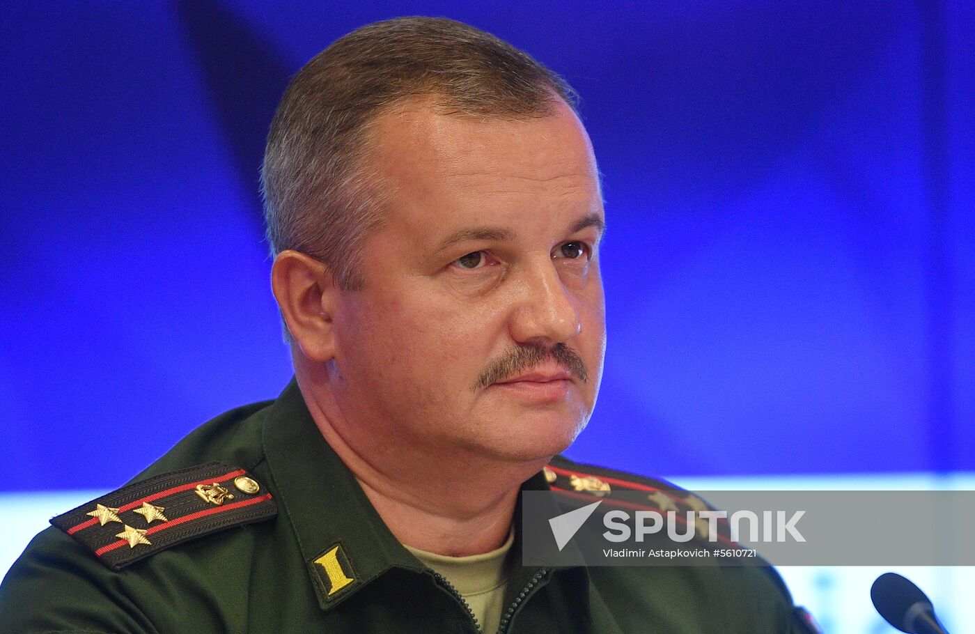 News conference on 11th Spasskaya Tower International Military Music Festival