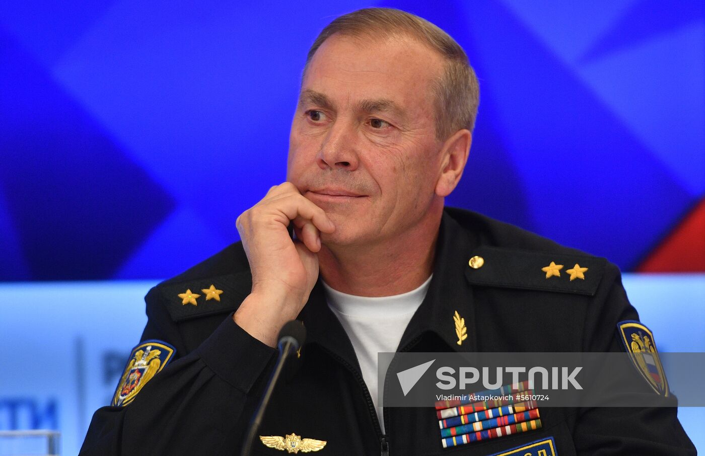 News conference on 11th Spasskaya Tower International Military Music Festival