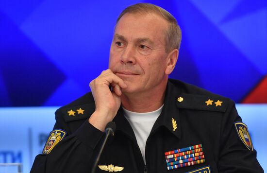 News conference on 11th Spasskaya Tower International Military Music Festival