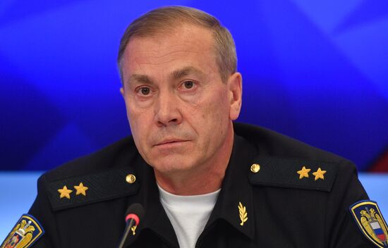 News conference on 11th Spasskaya Tower International Military Music Festival