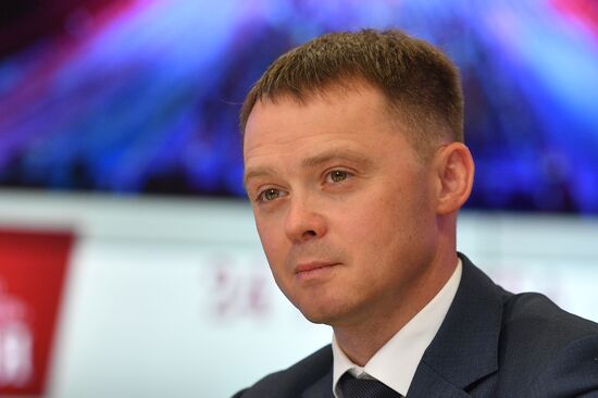 News conference on 11th Spasskaya Tower International Military Music Festival