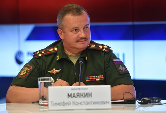 News conference on 11th Spasskaya Tower International Military Music Festival