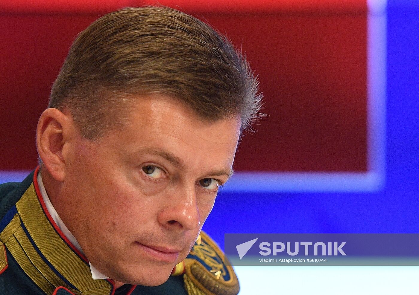 News conference on 11th Spasskaya Tower International Military Music Festival