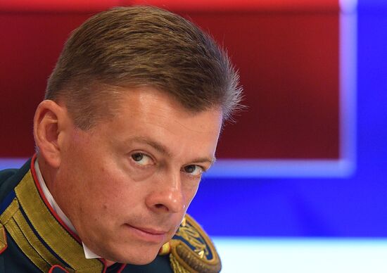 News conference on 11th Spasskaya Tower International Military Music Festival